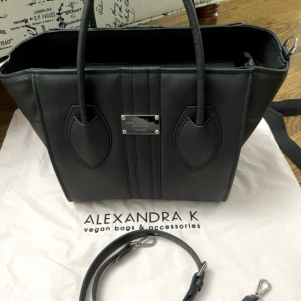 Alexandra K 1.4 Midi Tote Bag in Apple Leather